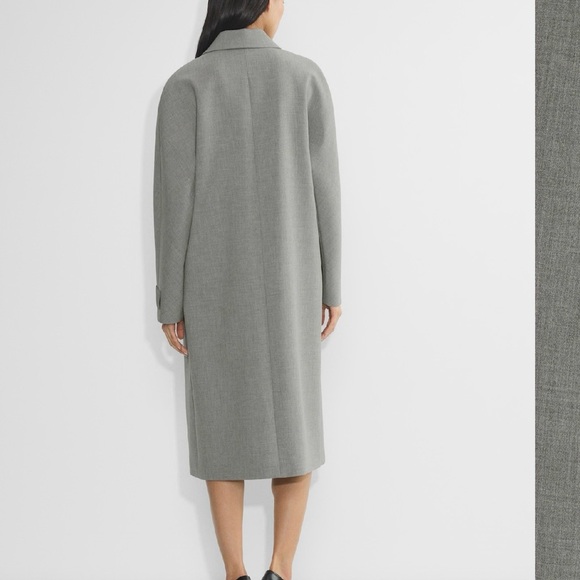 Babaton Aritzia slouch coat in grey nwt xs - Picture 4 of 6